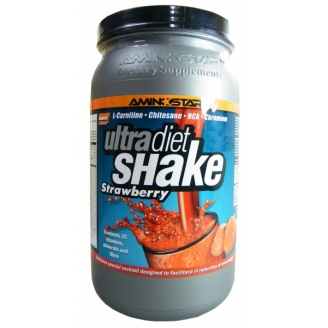 AMINOSTAR -  ULTRA DIET SHAKE SMAK TRUSKAWKOWY  1000G