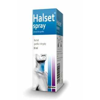 Halset, Aerozol do gardła,  30 ml