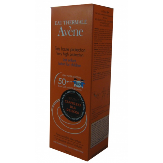 AVENE SUN MLECZKO SPF 50 DLA DZIECI 100 ML + CZAPECZKA GRATIS!