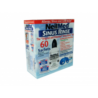 SINUS RINSE KIT ZESTAW PODSTAWOWY DLA DOROSŁYCH DO PŁUKANIA NOSA I ZATOK