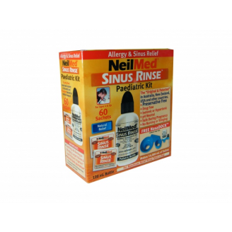 SINUS RINSE PEDIATRIC KIT - ZESTAW PODSTAWOWY DLA DZIECI Z BUTELKĄ