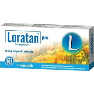 LORATAN PRO 10 MG, 10 KAPSUŁEK