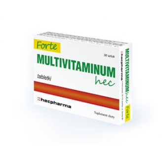 MULTIVITAMINUM HEC FORTE 30 TABLETEK
