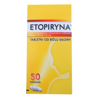 ETOPIRYNA  50 TABLETEK