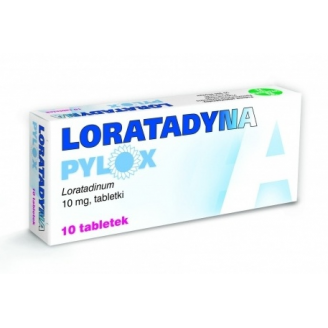 LORATADYNA PYLOX  10 MG 10 TABLETEK