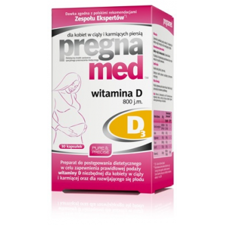 PREGNAMED WITAMINA D, 30 KAPSUŁEK