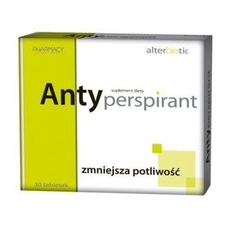ANTYPERSPIRANT, 30 TABLETEK
