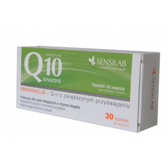 SENSILAB Q10 SENSITIVE TABLETKI DO SSANIA  30 TABLETEK