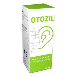 OTOZIL KROPLE DO USUWANIA WOSKOWINY USZNEJ 15ML