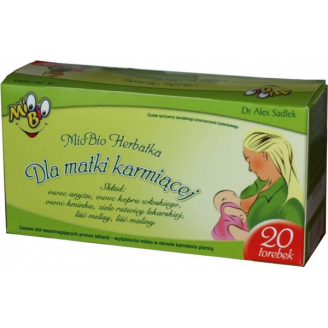 MIO BIO HERBATKA DLA MATKI KARMIĄCEJ FIX 20 SZTUK