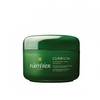 RENE FURTERER CURBICIA - SZAMPON/MASKA DLA TŁUSTEJ SKÓRY GŁOWY 200 ML
