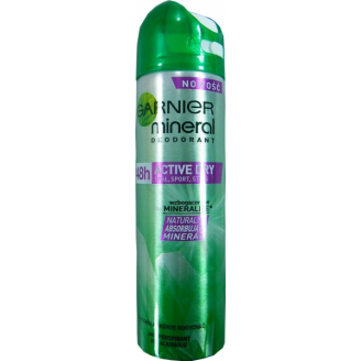 GARNIER MINERAL ACTIVE DRY UPAŁ SPORT STRES  SPRAY
