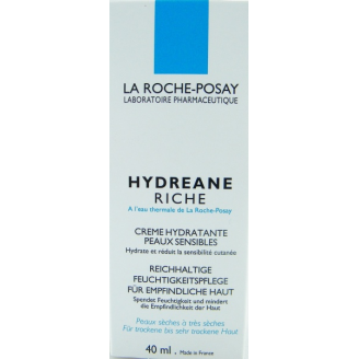 LA ROCHE HYDREANE RICHE  (BOGATA KONSYSTENCJA) - KREM NAWILŻAJĄCY DO SKÓRY WRAŻLIWEJ 40 ML