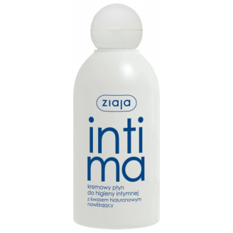 ZIAJA INTIMA KREMOWY  PŁYN Z  KWASEM HIALURONOWYM  200 ML