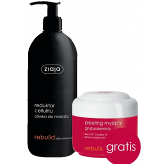 ZIAJA REBUILD - OLIWKA DO MASAŻU + PEELING GRATIS!!!
