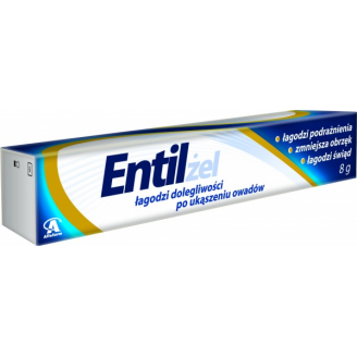 ENTIL - ŻEL ŁAGODZĄCY UKĄSZENIA OWADÓW 8 G