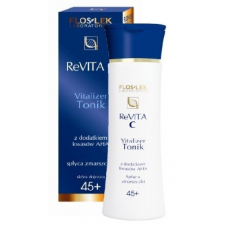 Floslek ReVita C Vitalizer Tonik z dodatkiem kwasów AHA 45+