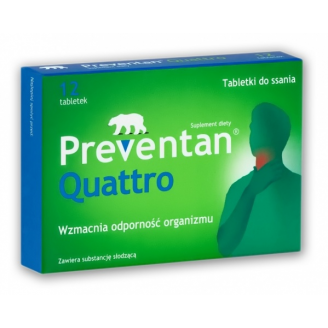PREVENTAN QUATRO  12 TABLETEK DO SSANIA