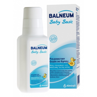 Balneum Baby Basic, Pielęgnacyjny olejek do kąpieli, 200 ml