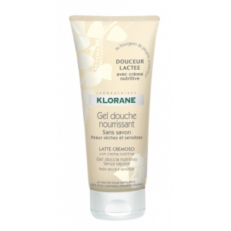 KLORANE ŻEL POD PRYSZNIC "KREMOWA ŁAGODNOŚĆ" 200 ML