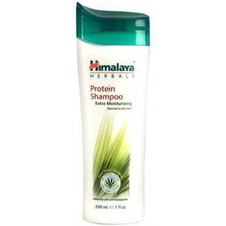 HIMALAYA HERBALS - SZAMPON PROTEINOWY Z ODŻYWKĄ  "INTENSYWNE NAWILŻENIE" DO WŁOSÓW  NORMALNYCH I SUCHYCH