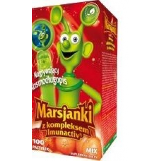 Walmark Imunactiv Marsjanki, Mix smaków, 100 tabletek