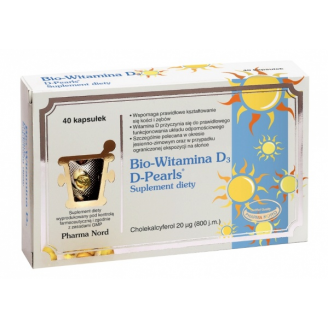Bio-Witamina D3, 40 kapsułek
