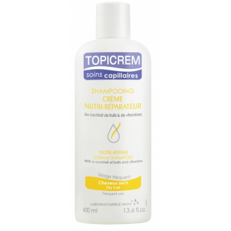 TOPICREM SHAMPOOING CREME NUTRI - REPARATEUR SZAMPON - KREM ODŻYWCZO - NAPRAWCZY 400 ML