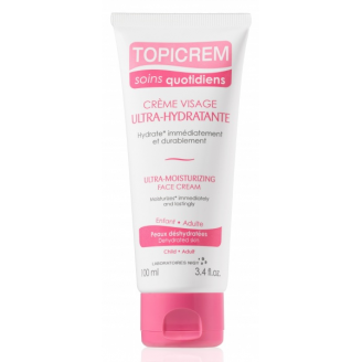 TOPICREM CREME VISAGE ULTRA - HYDRATANTE ULTRA - NAWILŻAJĄCY KREM DO TWARZY 100 ML