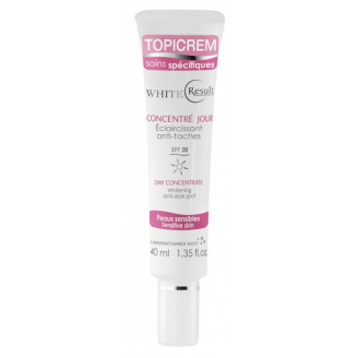 TOPICREM WHITE RESULT CONCENTRE KONCENTRAT NA DZIEŃ  40 ML