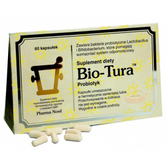 BIO-TURA PROBIOTYK 60 KAPSUŁEK