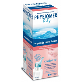 Physiomer Baby Spray - Oczyszczający spray do nosa, 115 ml