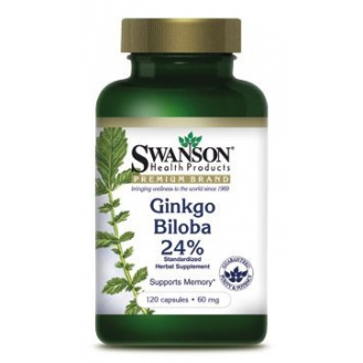 SWANSON GINKGO BILOBA EXTRACT 120 KAPSUŁEK