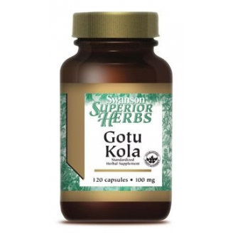 Swanson Gotu Kola, 100 mg, 120 kapsułek