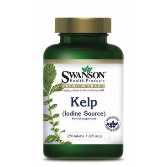 SWANSON KELP 250 TABLETEK