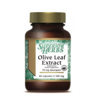 SWANSON OLIVE LEAF EXTRACT 60 KAPSUŁEK