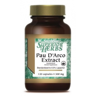 SWANSON PAU D'ARCO 500 MG 120 KAPSUŁEK