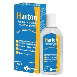 HARTON PŁYN DO ZWALCZANIA WSZAWICY GŁOWY 100 ML