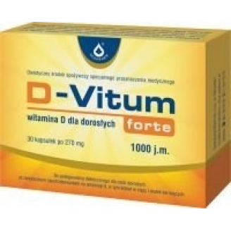 D-VITUM FORTE WITAMINA D  30 KAPSUŁEK