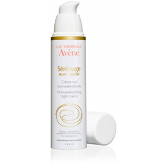 AVENE SERENAGE KREM ODŻYWCZY  POPRAWIAJĄCY GĘSTOŚĆ SKÓRY NA NOC 40 ML