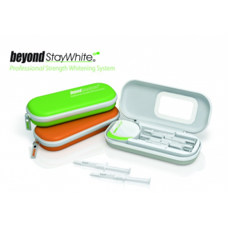 BEYOND STAY WHITE ZESTAW  DO NAKŁADKOWEGO WYBIELANIA  ZĘBÓW 6 STRZYKAWEK - SMAK WANILIOWY