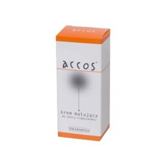 ACCOS KREM MATUJĄCY SKÓRA TRĄDZIKOWA 50 ML