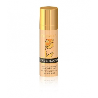 Dermika True Magiq Anti-Shine, Luksusowy podkład kryjąco-matujący, 02 Light Beige, 30 ml