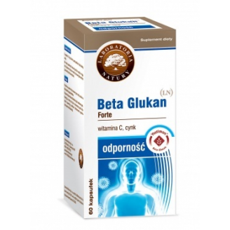 LABORATORIA NATURY BETA GLUKAN FORTE 1,3/1,6D 60 KAPSUŁEK