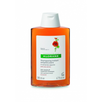 KLORANE SZAMPON PRZECIWŁUPIEŻOWY  NA BAZIE WYCIĄGU Z NASTURCJI  200 ML