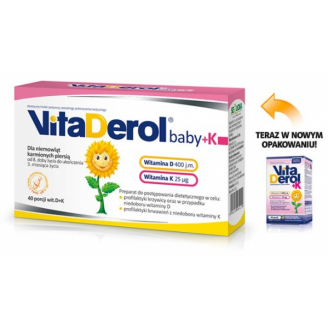 VITADEROL + K TWIST OFF 40 KAPSUŁEK
