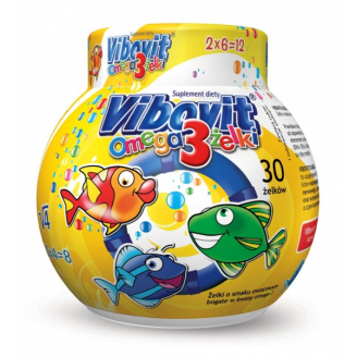 VIBOVIT OMEGA - 3 ŻELKI 30 SZT.