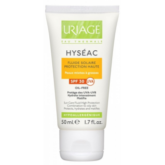 URIAGE HYSEAC FLUID PRZECIWSŁONECZNY DO SKÓRY TRĄDZIKOWEJ SPF 30  50 ML