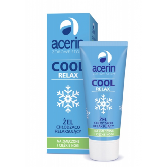 ACERIN COOL RELAX ŻEL CHŁODZĄCO-RELAKSUJĄCY  NA ZMĘCZONE I CIĘŻKIE NOGI 75 ML