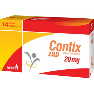 CONTIX ZRD  20 MG 14 TABLETEK DOJELITOWYCH